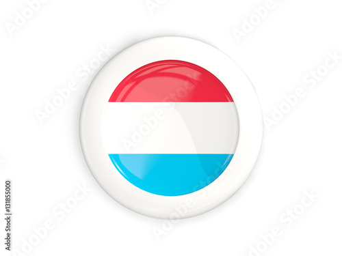 Flag of luxembourg, glossy round button Free Download Flag of luxembourg, glossy round button - GFXLoad
