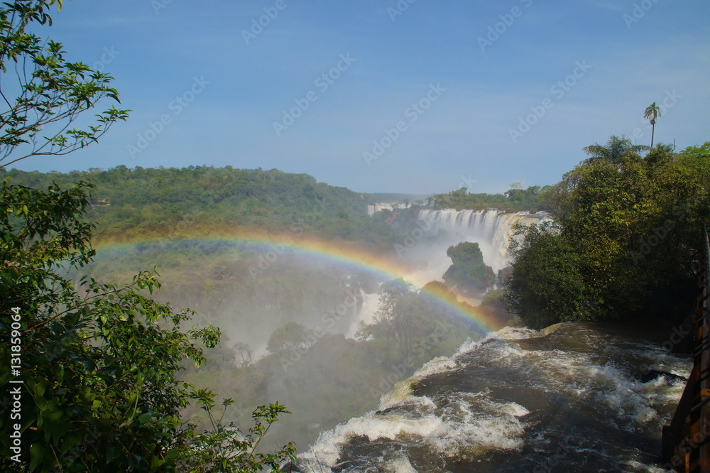 reainbow over Iguazú 