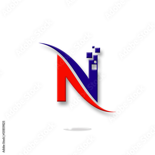 n, logo n, letter n, icon n, symbol n, vector, alphabet, font, bussines