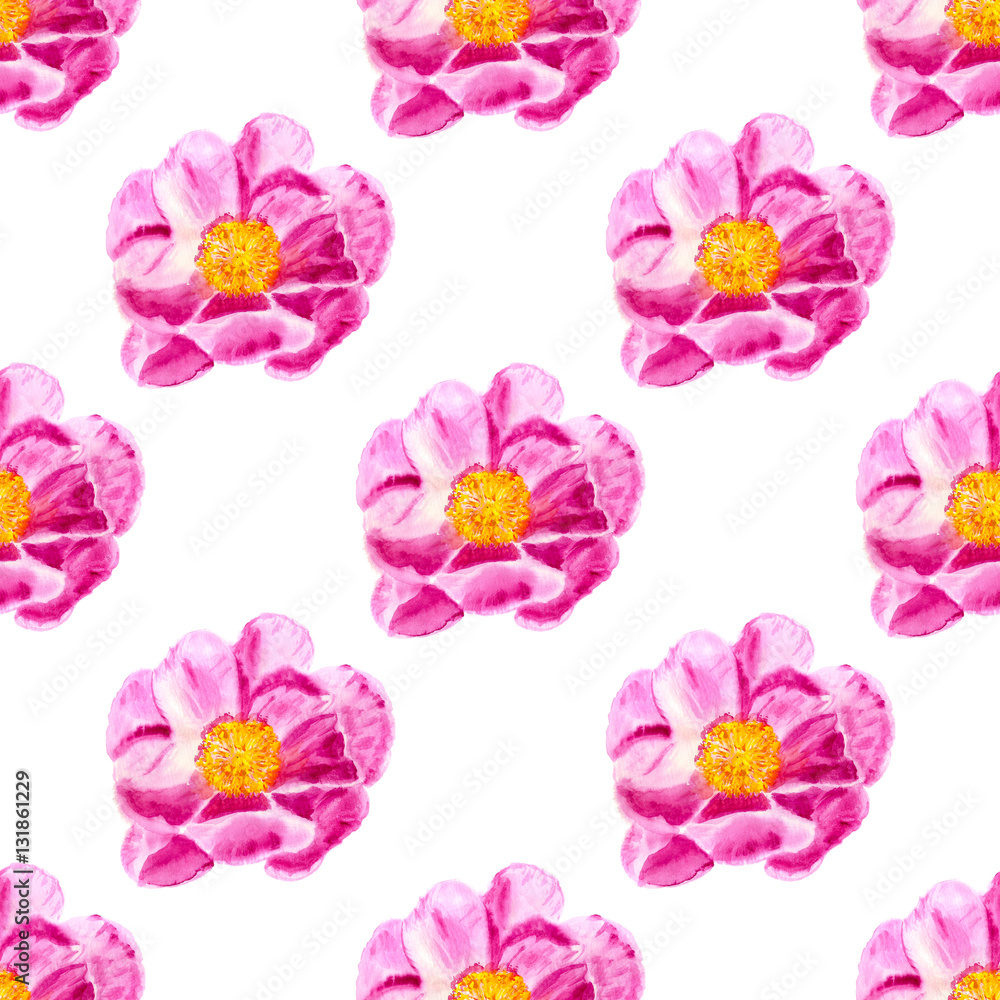 Seamless background with flowers Seamless background with flowers