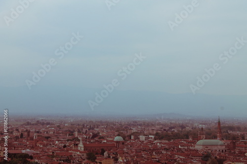 Vicenza, vista da monte berico 2016 photo