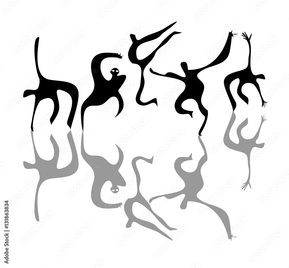 Dancing men Dancing men