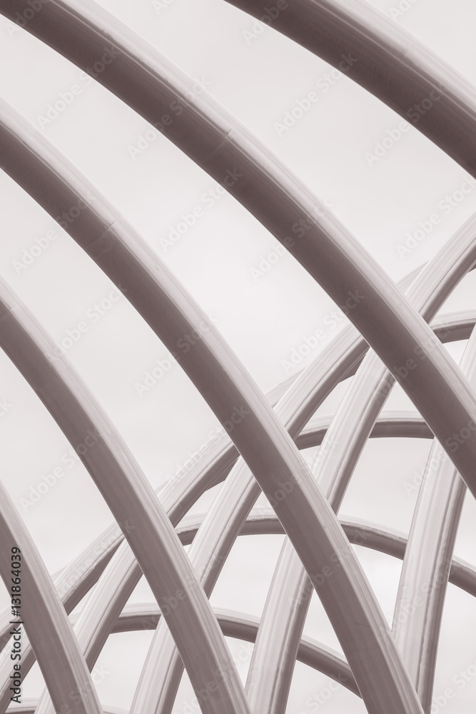Metal Structure Background on Motorway Metal Structure Background on Motorway