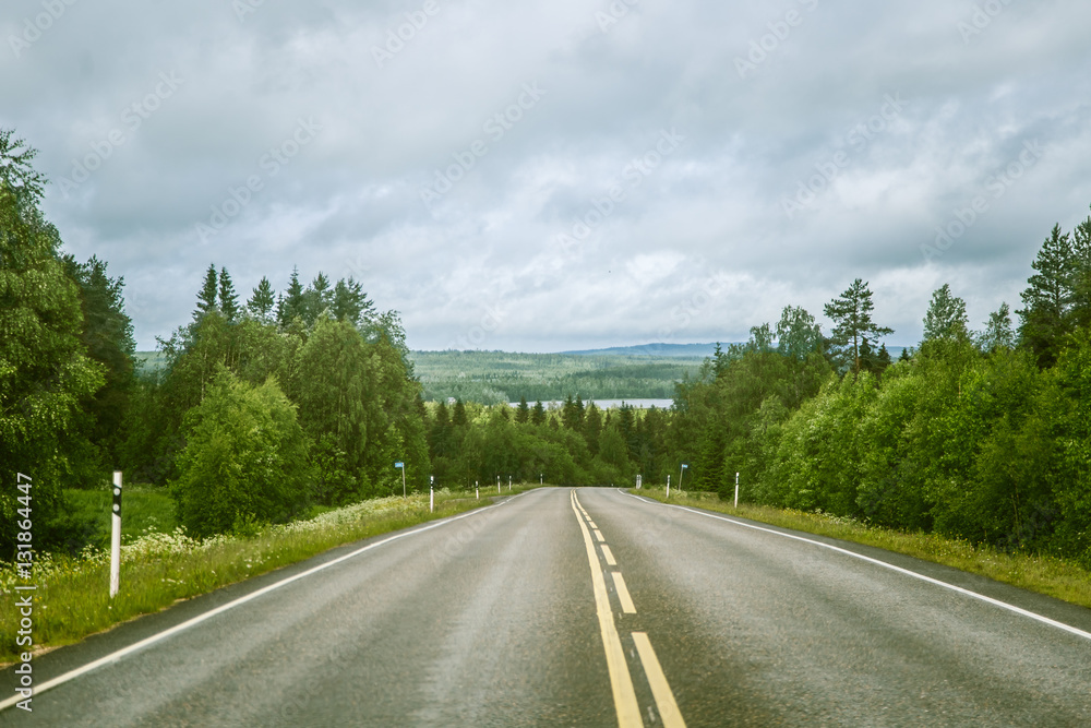 Via Karelia road in Finland