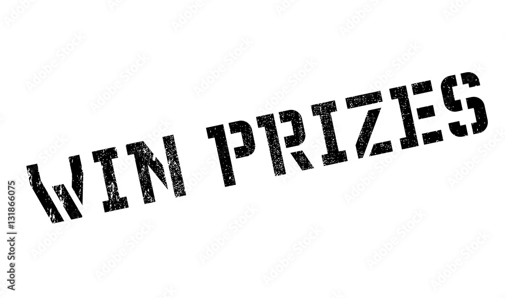 Win prizes stamp. Grunge design with dust scratches. Effects can be easily removed for a clean, crisp look. Color is easily changed. Win prizes stamp. Grunge design with dust scratches. Effects can be easily removed for a clean, crisp look. Color is easily changed.