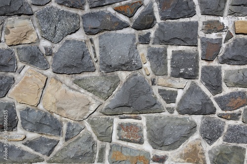 The stone wall. Background. Texture.
