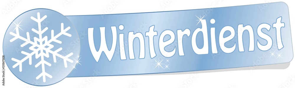 Obraz premium Winterdienst