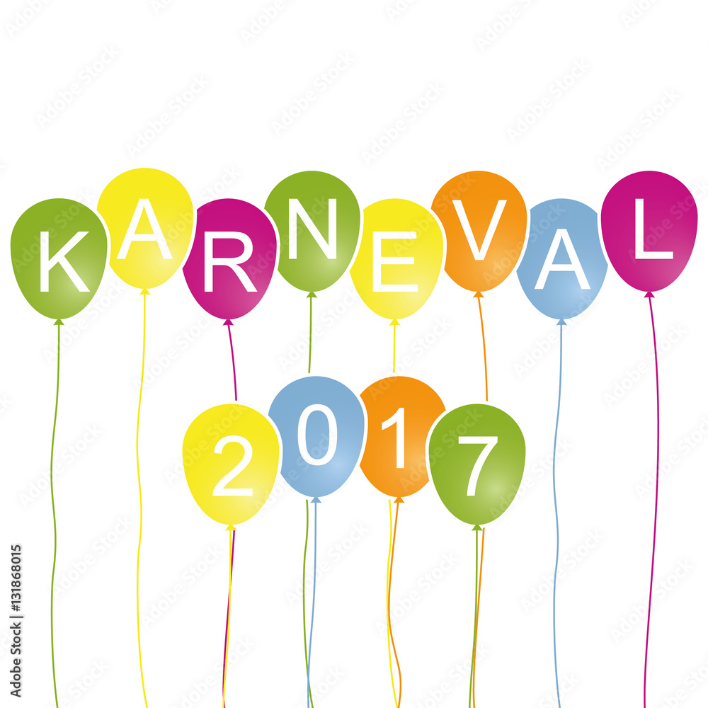 Karneval 2017 - Luftballons Karneval 2017 - Luftballons