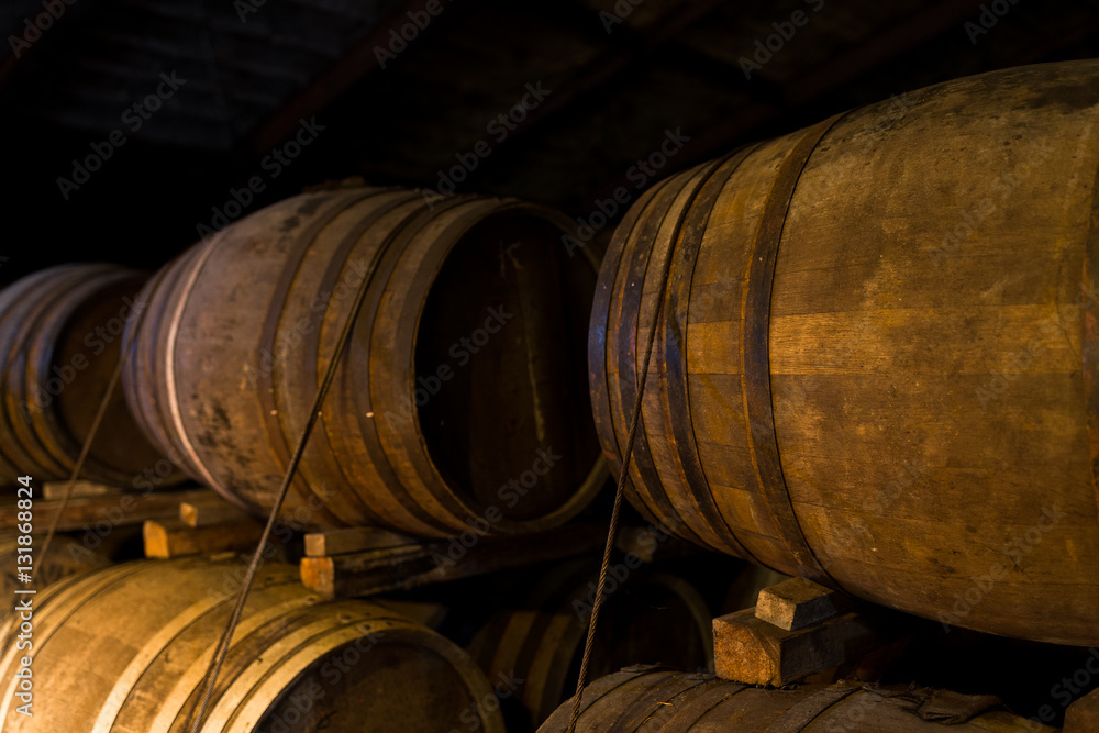 Barrels for storage of wine