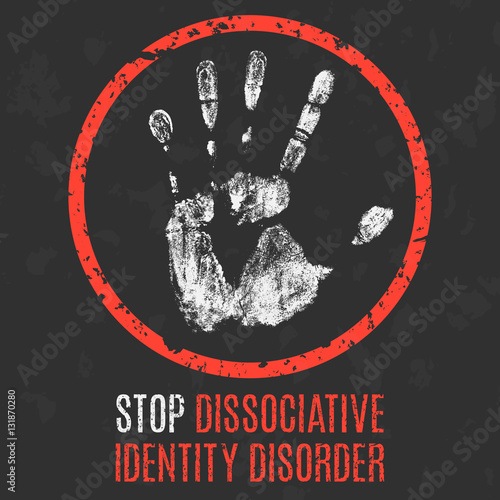 Vector. Human diseases. Stop dissociative identity disorder.