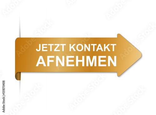 JETZT KONTAKT AUFNEHMEN - Pfeil Banner