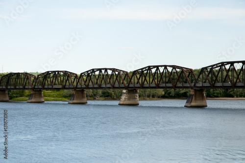 Bill Thorpe Walking Bridge - Fredericton - Canada © Adwo