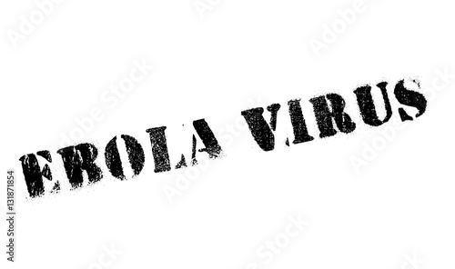 Ebola Virus stamp. Grunge design with dust scratches. Effects can be easily removed for a clean, crisp look. Color is easily changed.