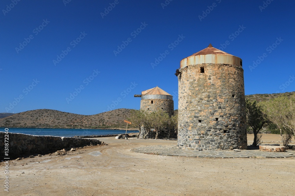 mill in Kalydon is an uninhabited island area near to and belonging to Elounda, Crete, Greece. mill in Kalydon is an uninhabited island area near to and belonging to Elounda, Crete, Greece.