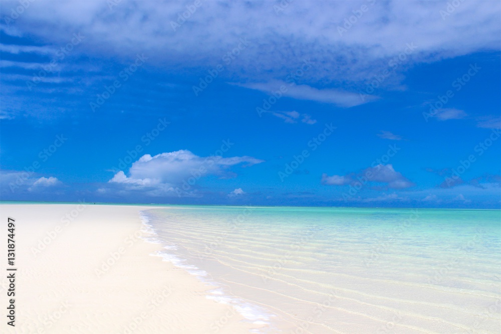 White Sanded Beach - Zanzibar