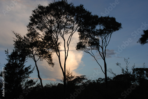 Wallpaper Mural Sunset in the mountains Torontodigital.ca