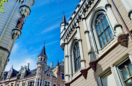 Gothic revival architecture (Riga, Latvia)  photo