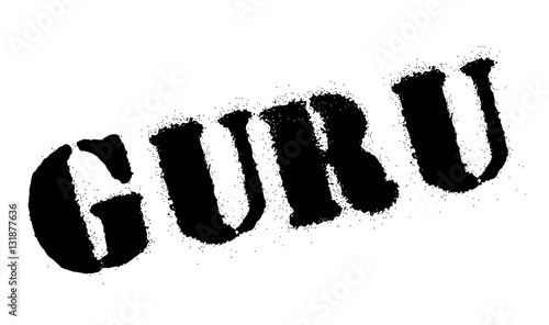 Guru rubber stamp
