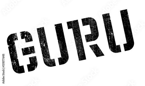 Guru rubber stamp