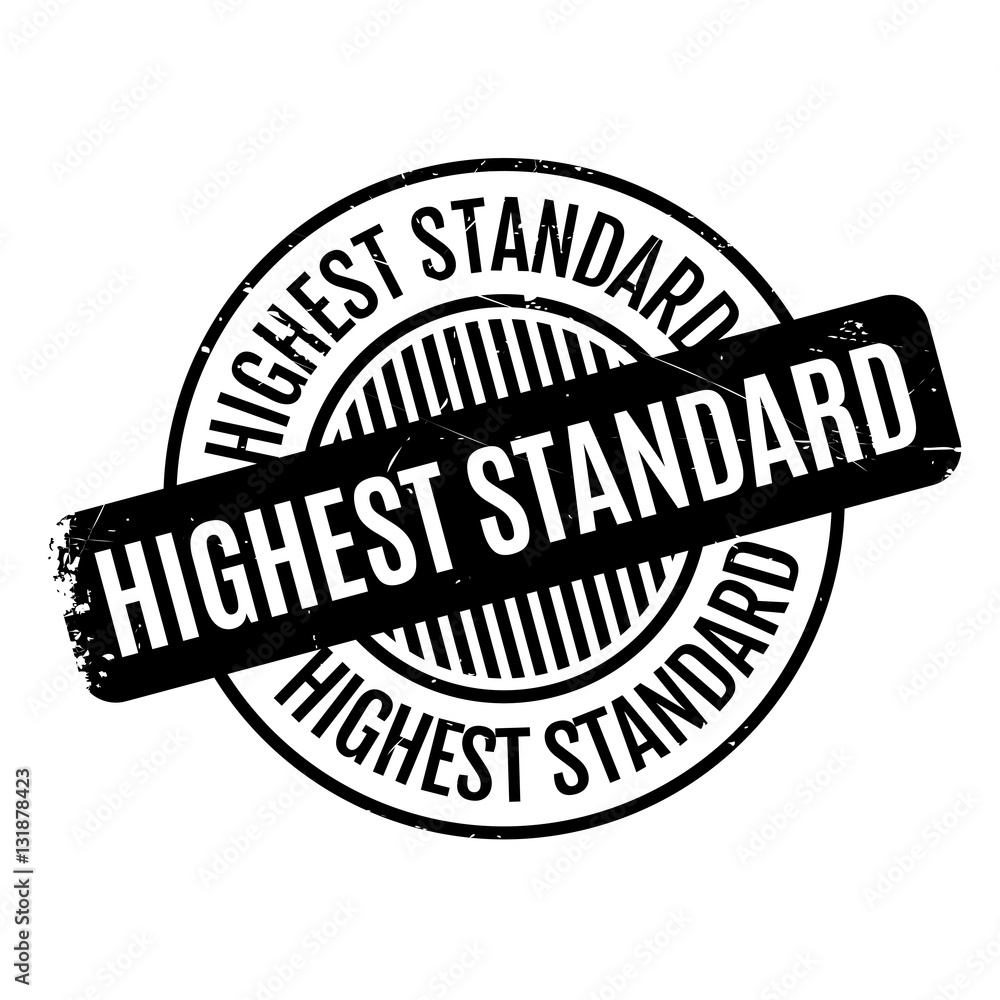 Highest Standard rubber stamp Highest Standard rubber stamp