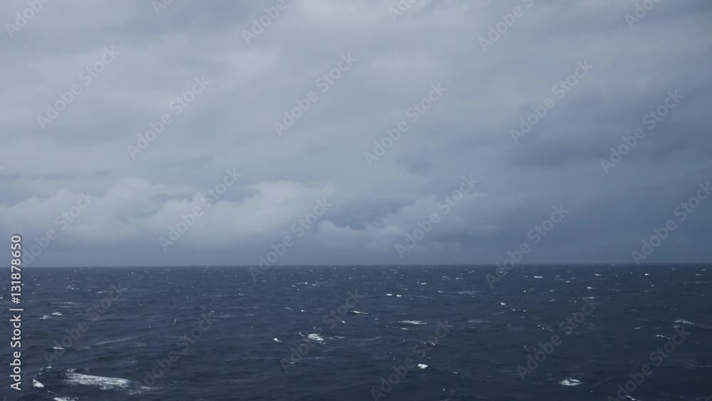 Ocean storm, black clouds, high wave and rain
Ocean storm, black clouds, high wave and rain