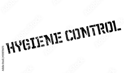 Hygiene Control rubber stamp
