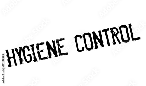 Hygiene Control rubber stamp