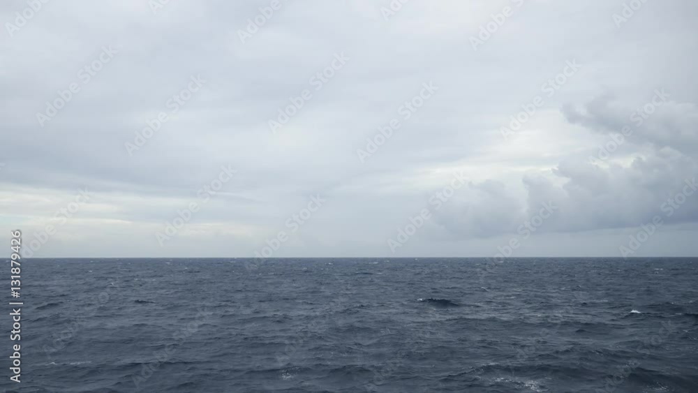 Ocean storm, black clouds, high wave and rain
Ocean storm, black clouds, high wave and rain