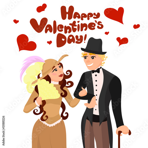 Couple walking together