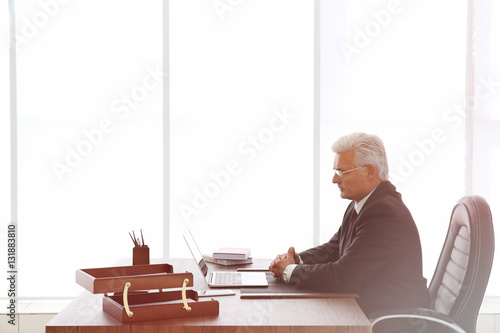 Successful mature businessm...