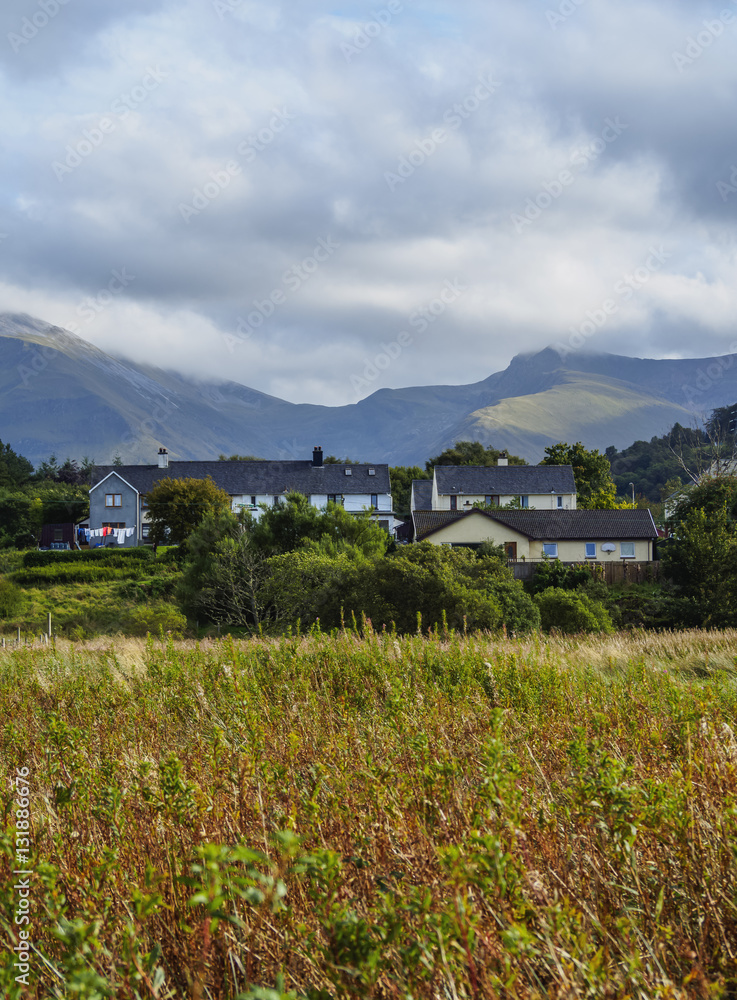 UK, Scotland, Fort William, Highlands landscape.