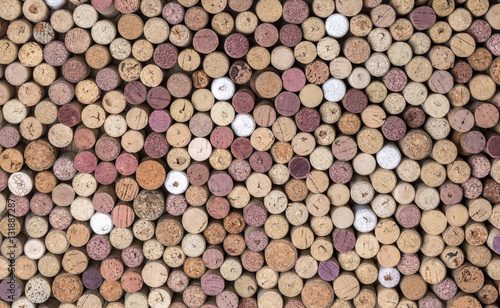 wine corks background