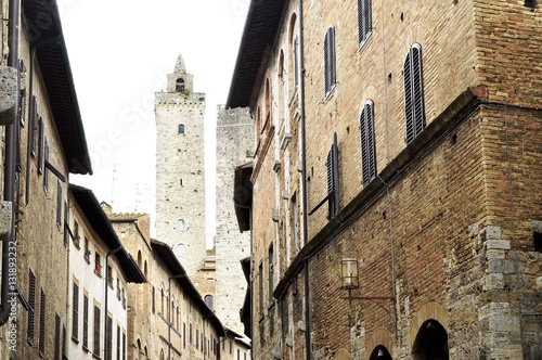 S.Giminiano, centro histórico, Toscana – Itália