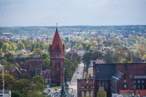 Obraz na płótnie Malbork Castle w salonie