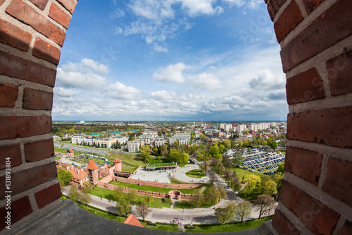 Obraz na płótnie Malbork Castle w salonie