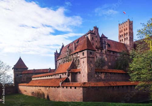 Obraz na płótnie Malbork Castle w salonie