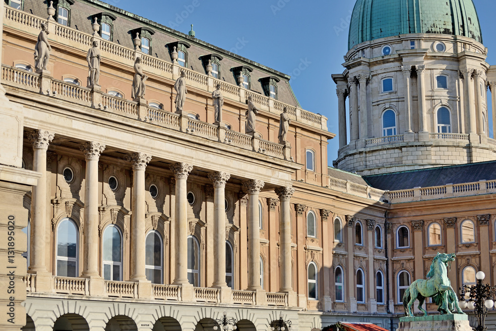 Obraz premium Buda Castle- Budapest, Hungary