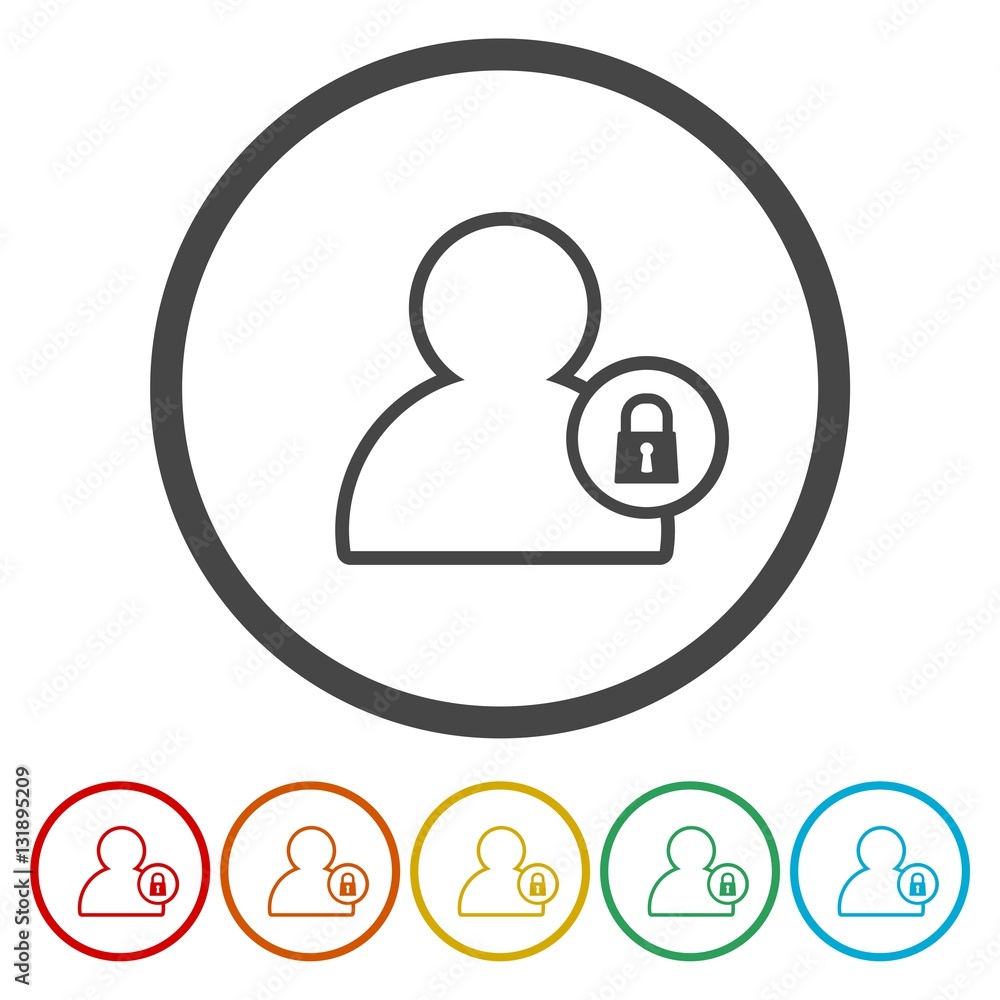 Personal vector icon Personal vector icon