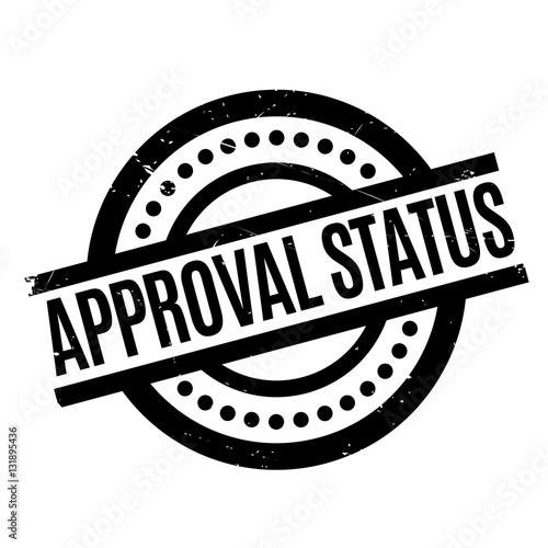 Approval Status rubberstamp