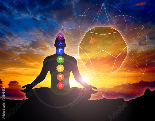 Meditation symbol 
