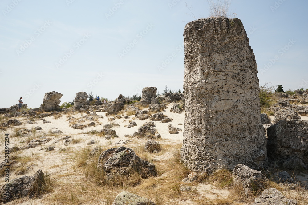 Pobiti Kamani (The Stone Desert), a desert-like rock phenomenon located on the north west Varna Province border in Bulgaria