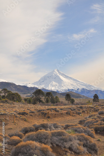 Volcano Lanin, Patagonia, Neuquen, Argentina