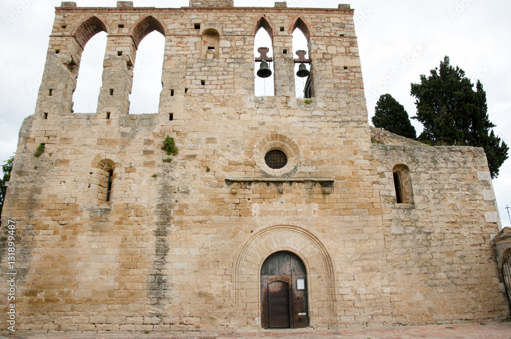 Medieval Church - Peratallada - Spain 