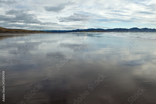 Kawhia beach, New Zealand