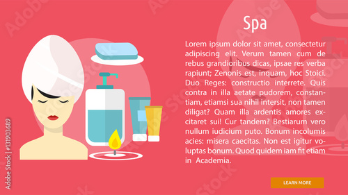 Spa Conceptual Banner