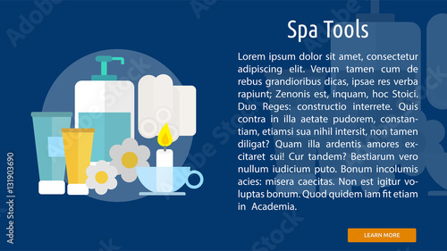 Spa Tools Conceptual Banner