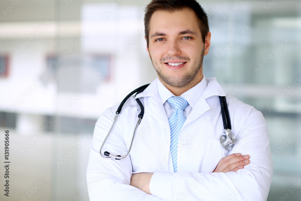 Smiling doctor man Smiling doctor man