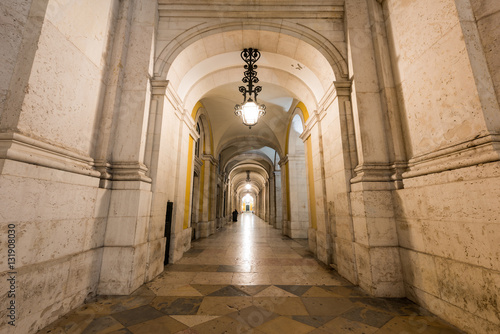 Triumphal Arch along Augusta Street - Lisbon