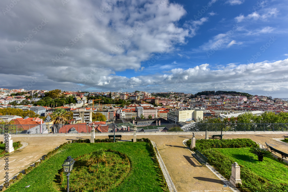 Lisbon Skyline Panorama