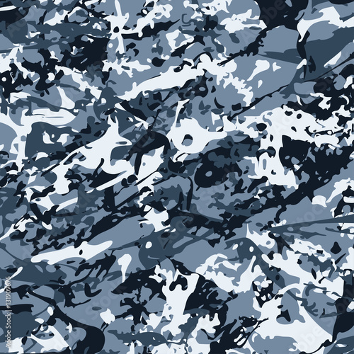 Abstract Vector Military Camouflage Background